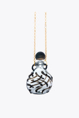 Celaje Black Veined Necklace