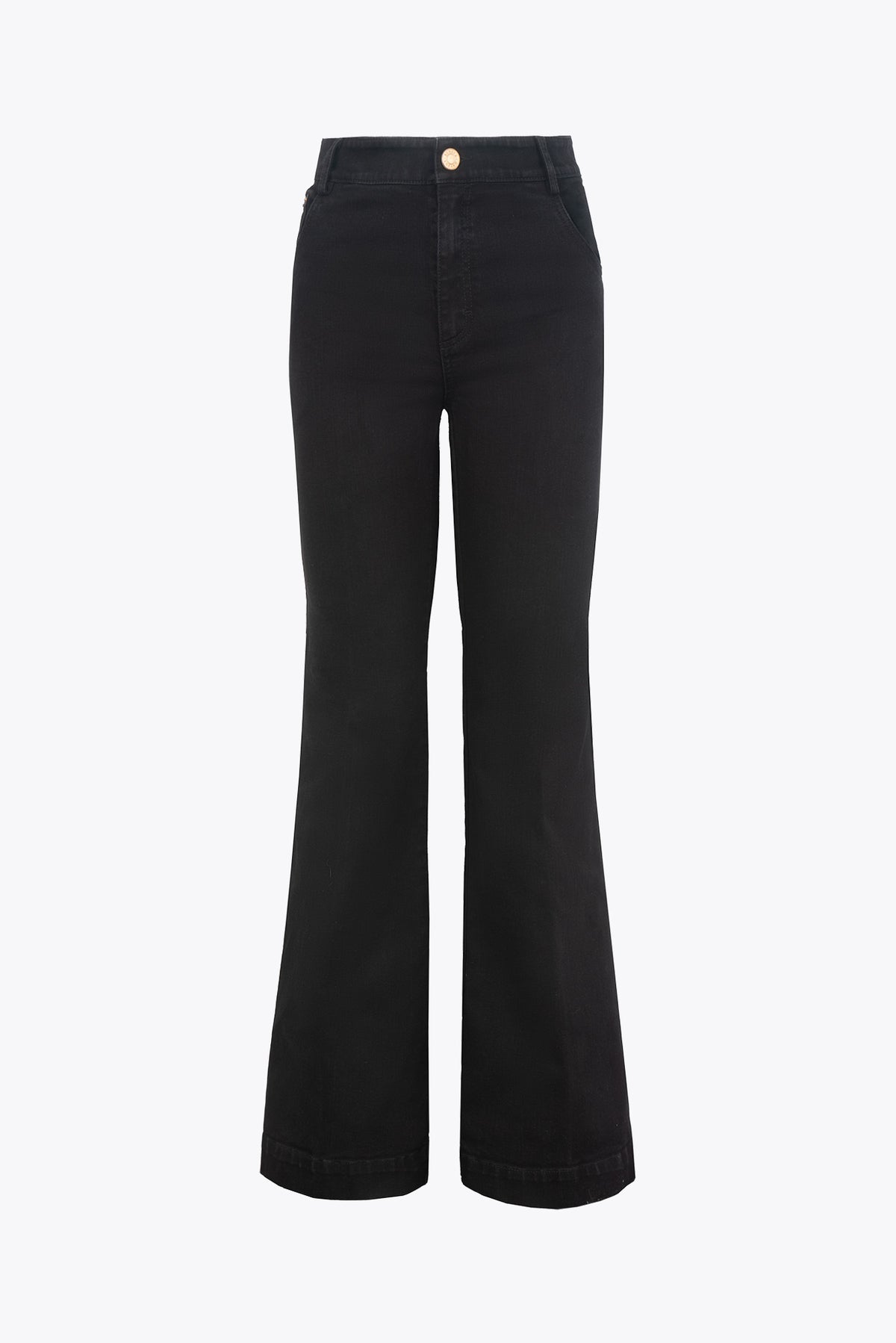 Poplin Black Jeans