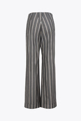 Leza Gray Stripes Pants