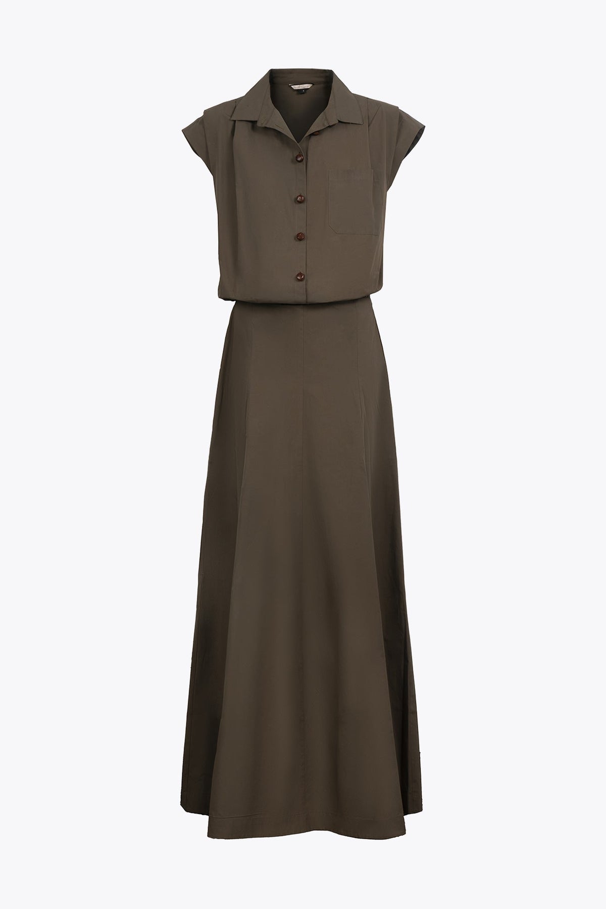 Ocaso Taupe Dress