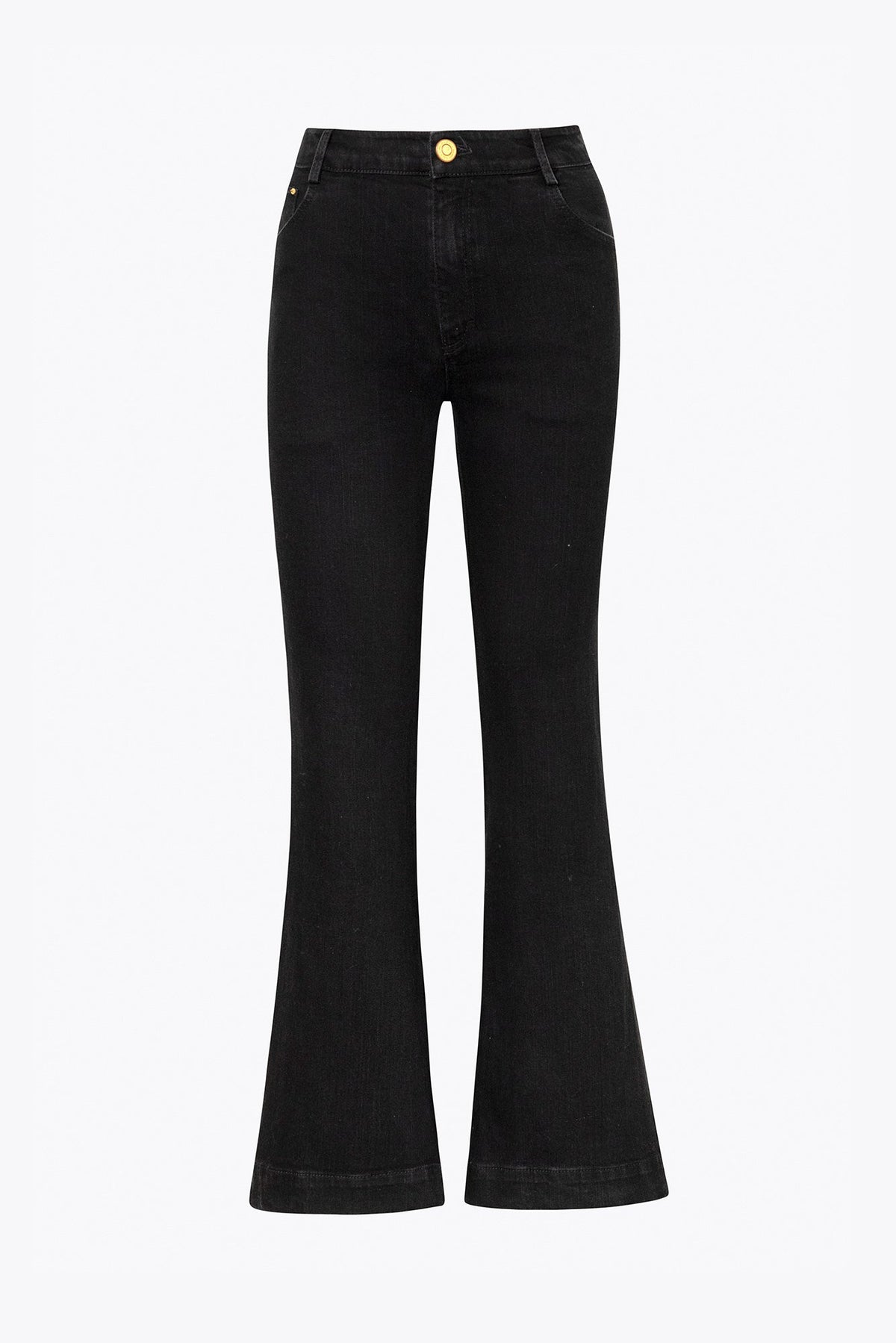 Poplin Black Jeans