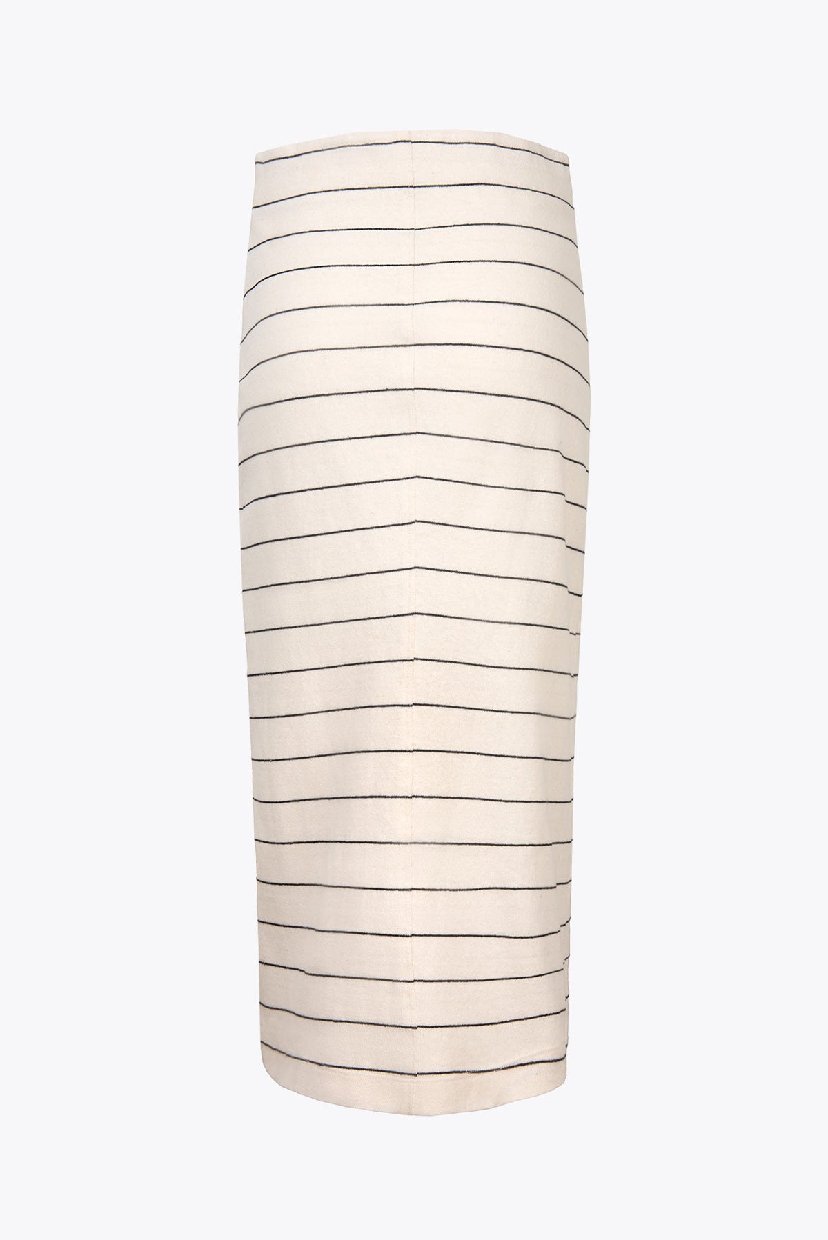 Alix Ivory Black Stripes Skirt