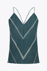 Sena Deep Green Blouse