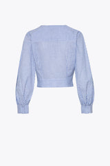 Delhi Blouse Colored Stripes