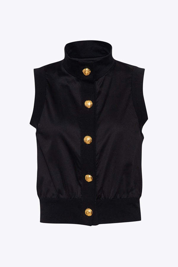 Savanna Black Vest