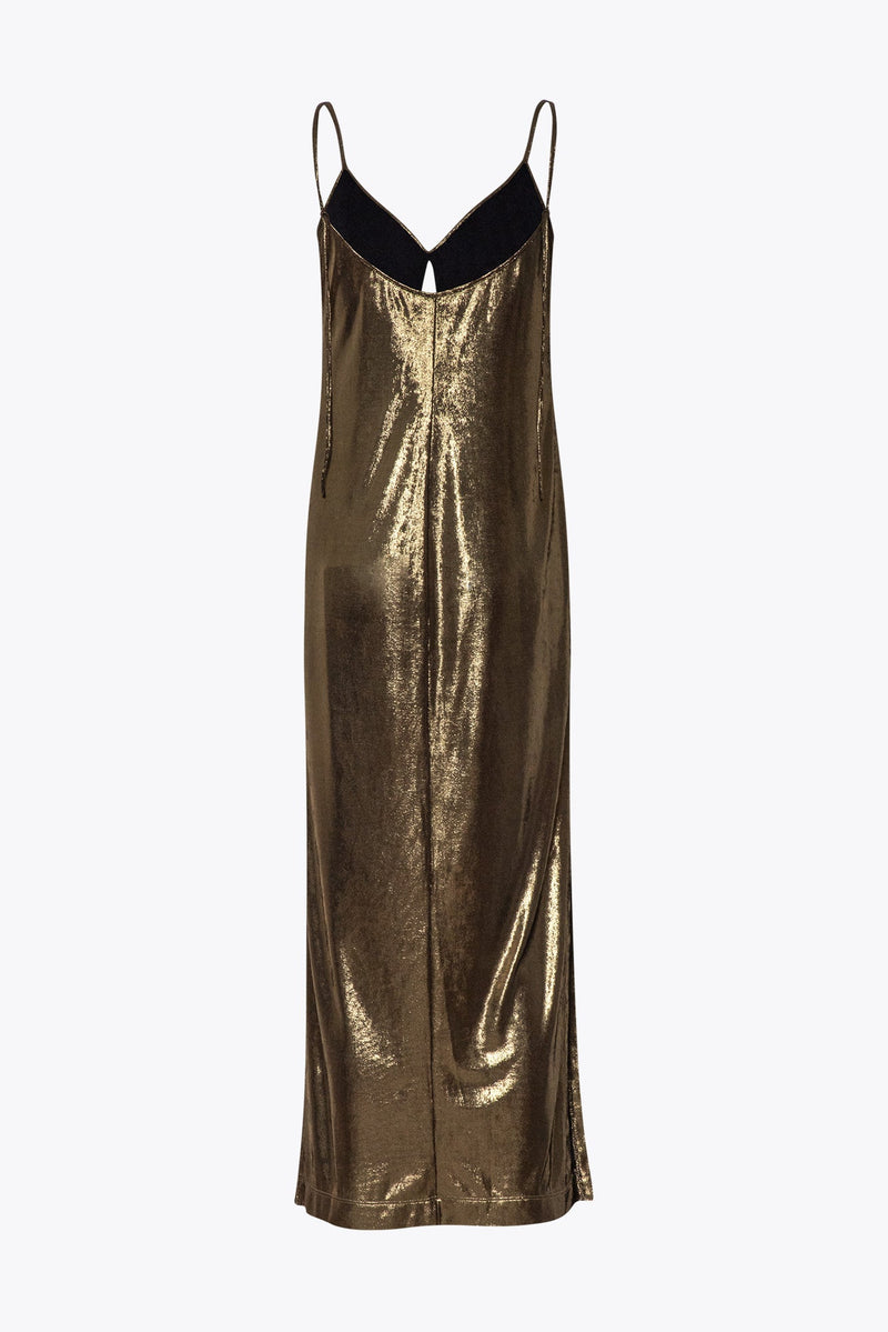 Maeva Golden Dress