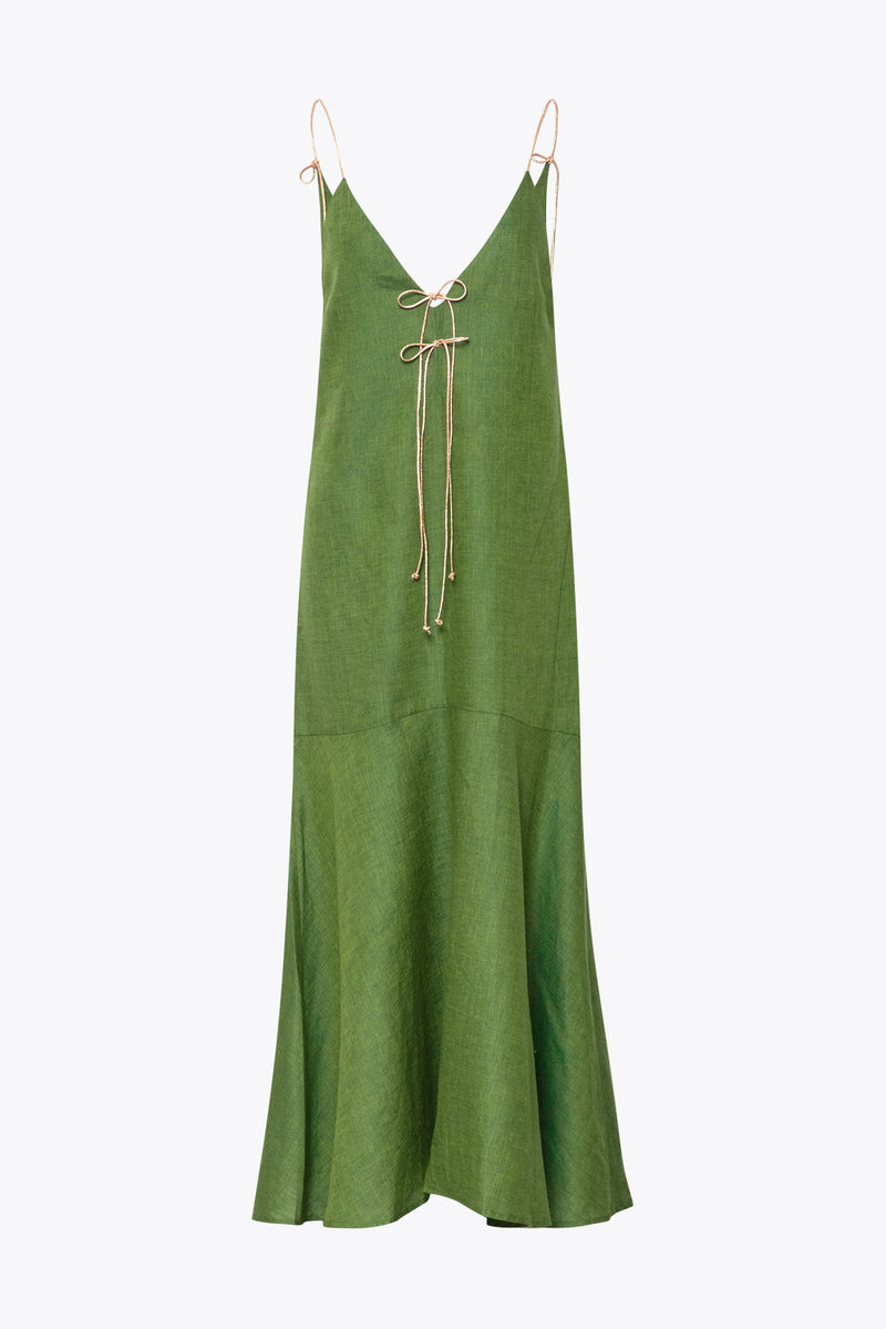 Refugio Dress Green