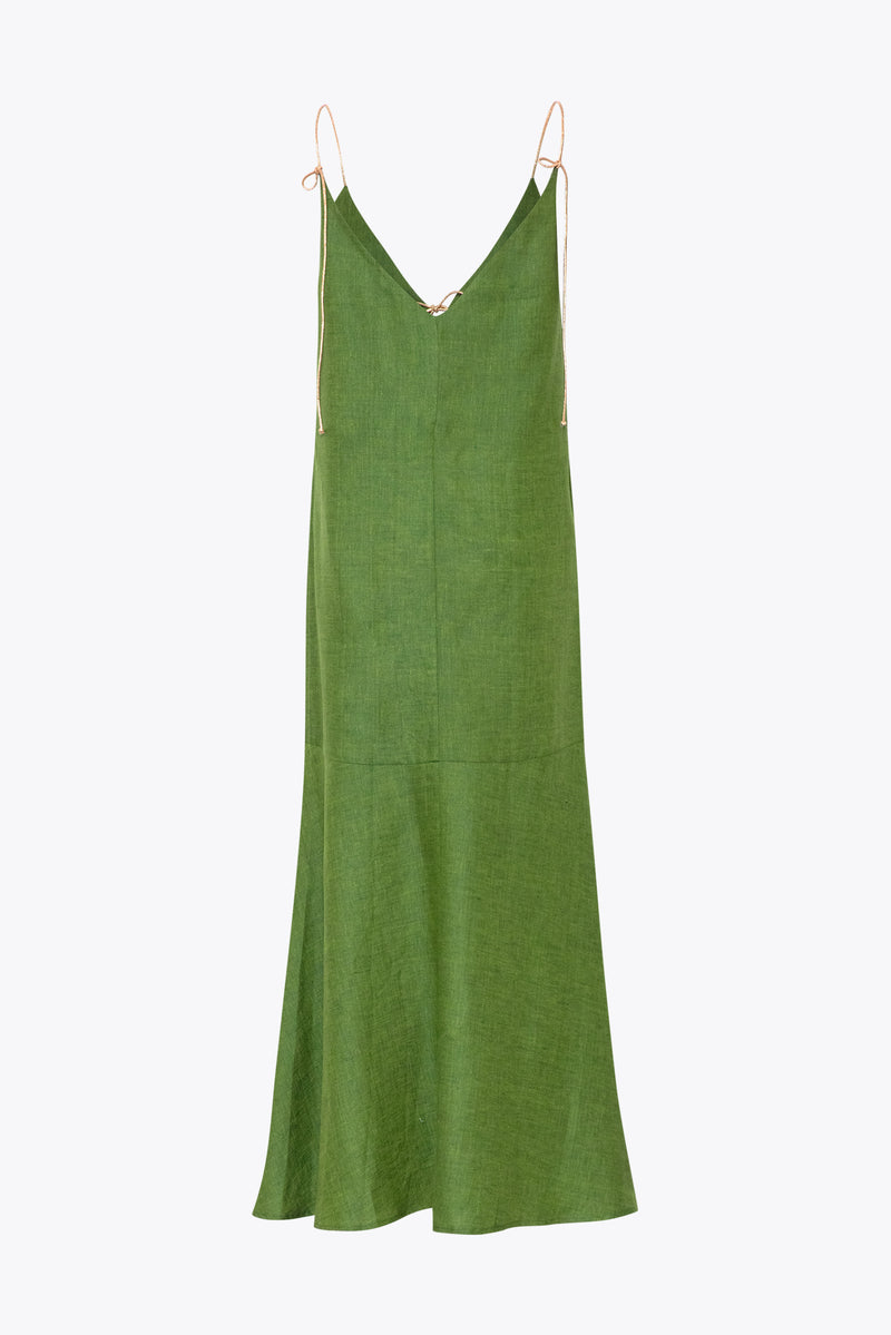 Refugio Dress Green