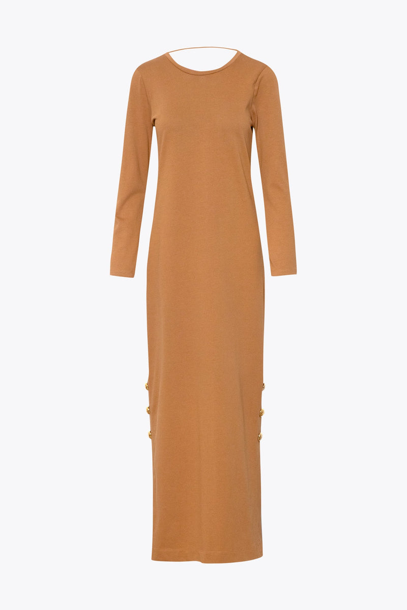 Solara Camel Dress