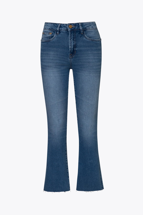 Short Flared Jeans