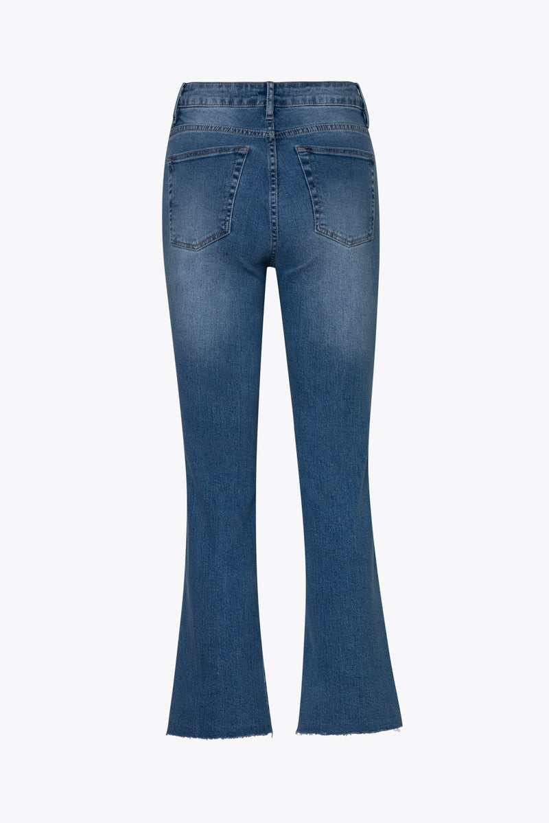 Short Flared Jeans