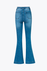 Flared Blue Jeans