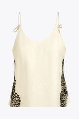 Siena Ivory Black Blouse