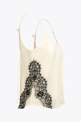 Siena Ivory Black Blouse