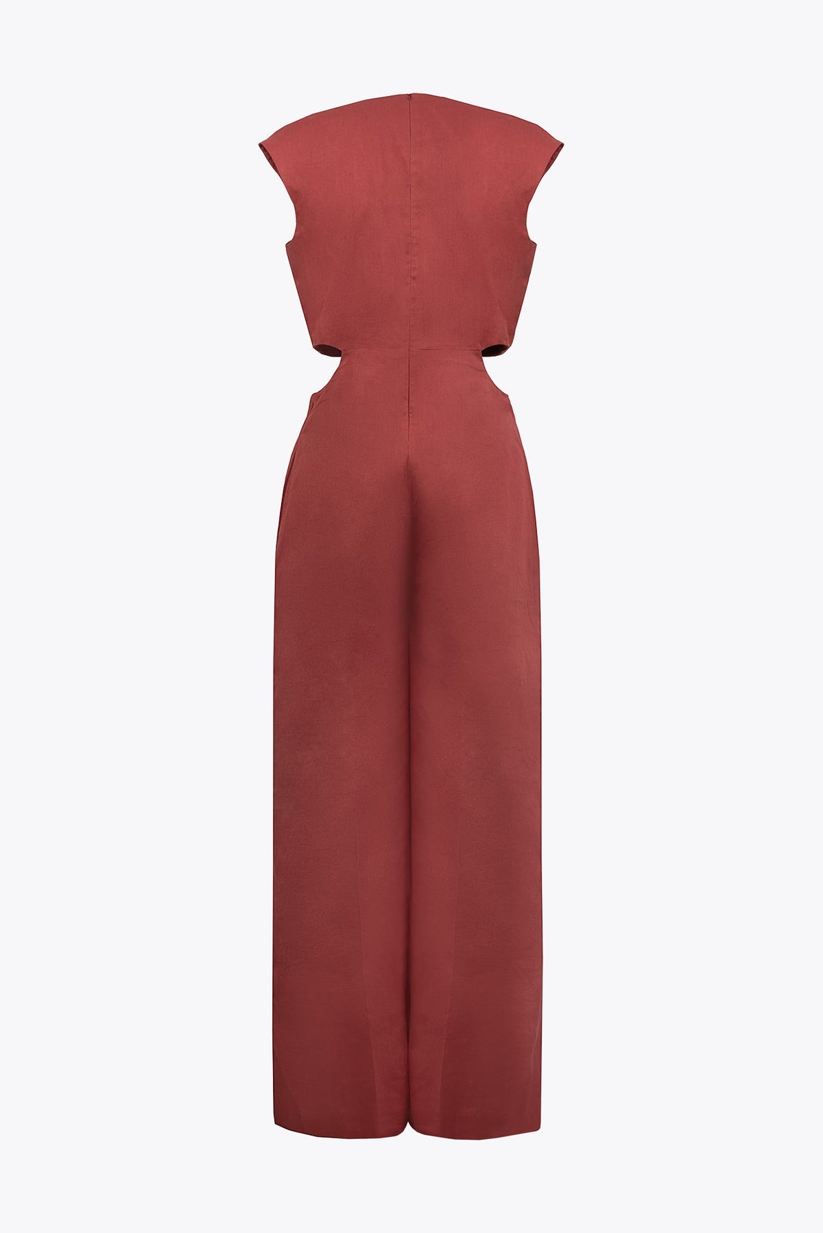Amparo Robust Red Jumpsuit