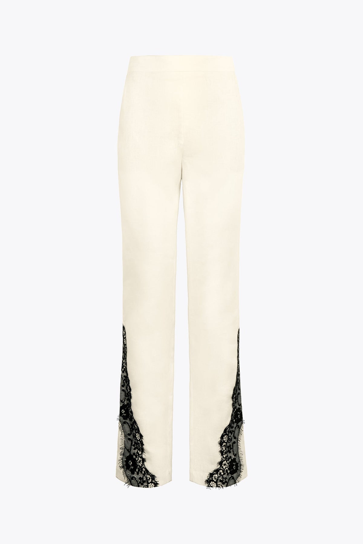 Ivara Ivory Black Pants