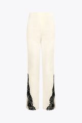 Ivara Ivory Black Pants
