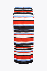 Encuentro Mixed Stripe Skirt