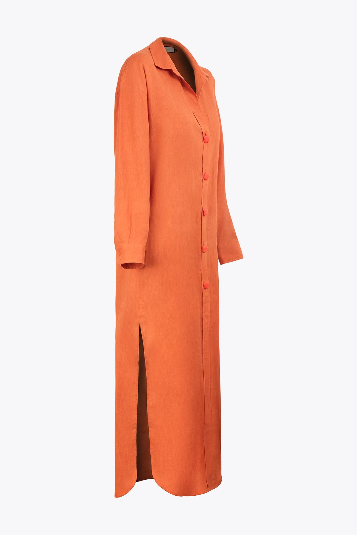 Deriva Solar Orange Dress