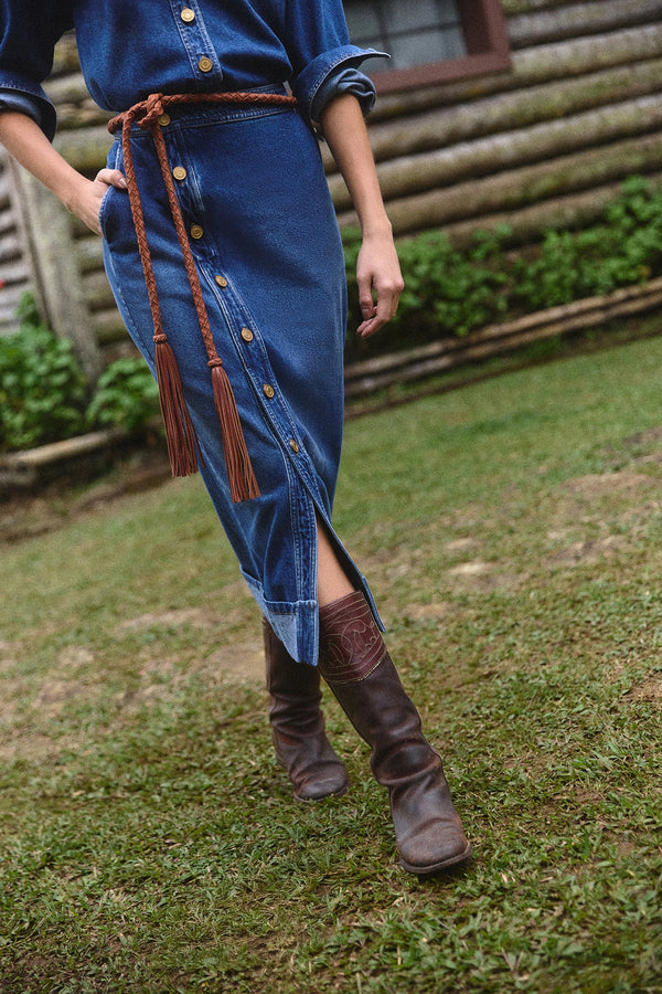 Rosa Skirt Blue