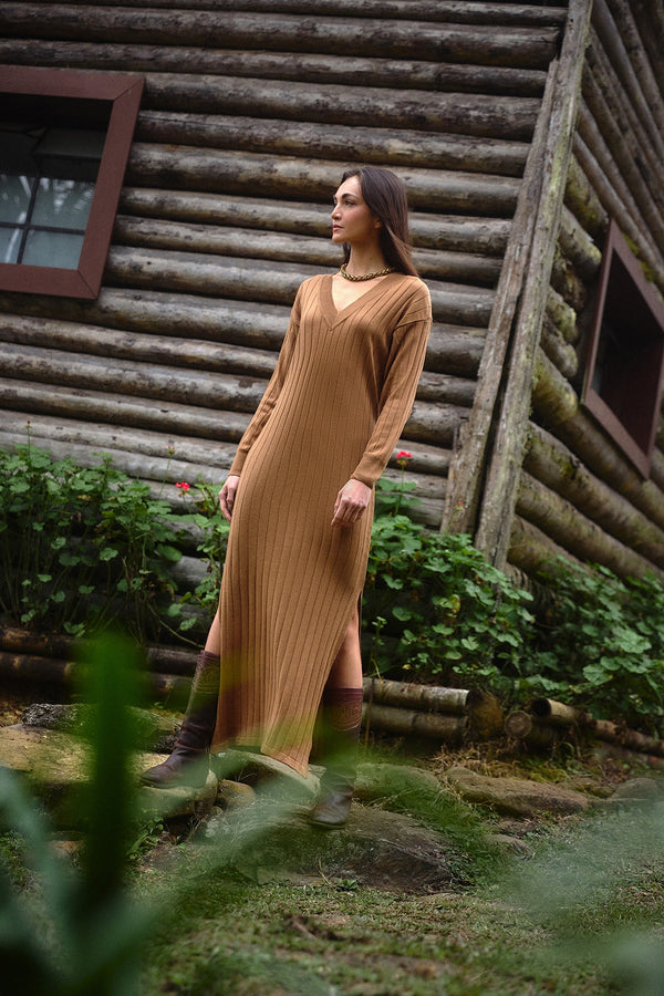 Latido Dress Camel