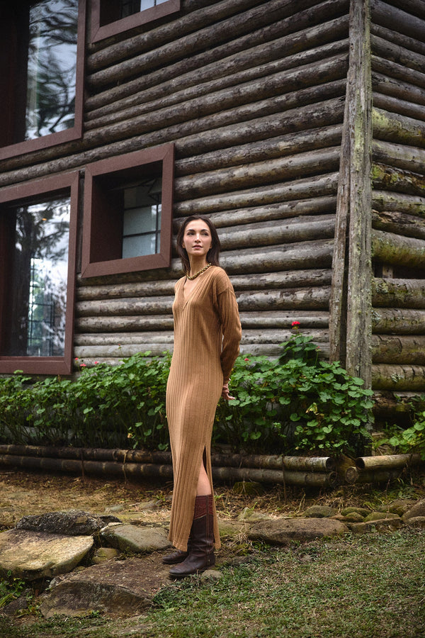 Latido Dress Camel