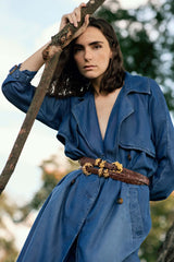 Trama Blue Jumpsuit