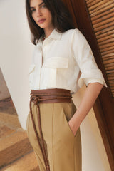 Junio Ivory Shirt