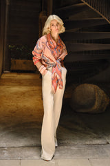 Milano Pink Blue Shirt