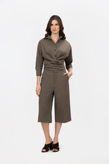 Veta Taupe Shirt