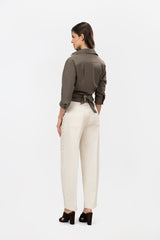 Veta Taupe Shirt