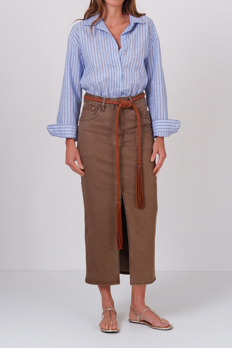 Opal Shirt Blue Stripes