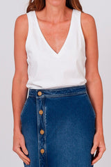 Gaia Blouse Ivory