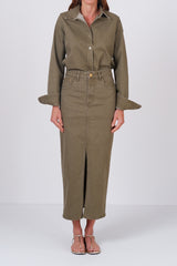Susuro Skirt Olive Green