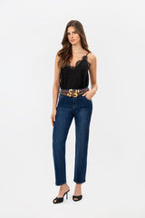 Candela Black Blouse