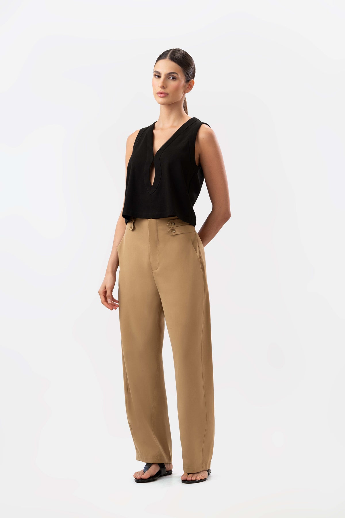 Ninon Black Blouse