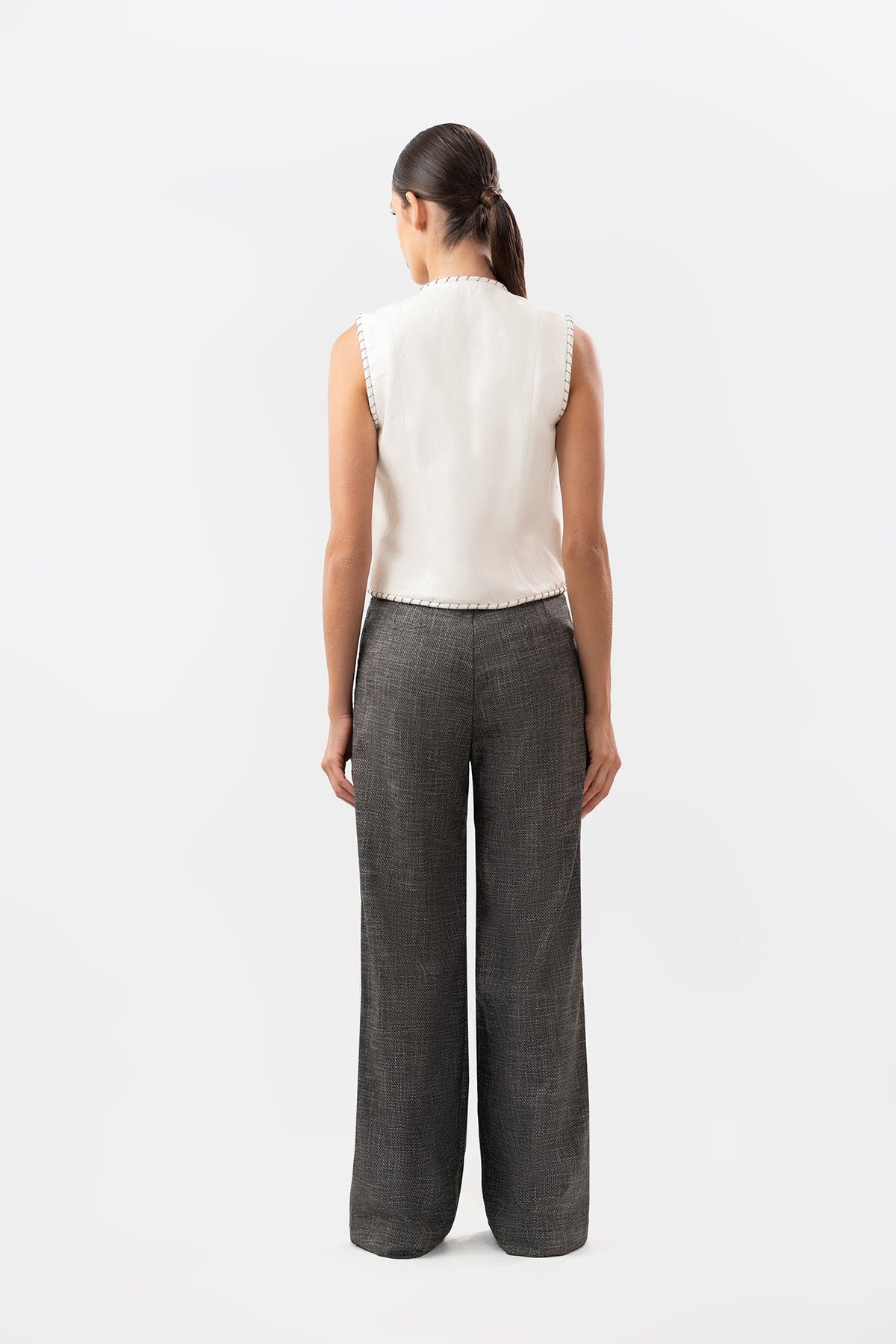 Claudine Ivory Vest