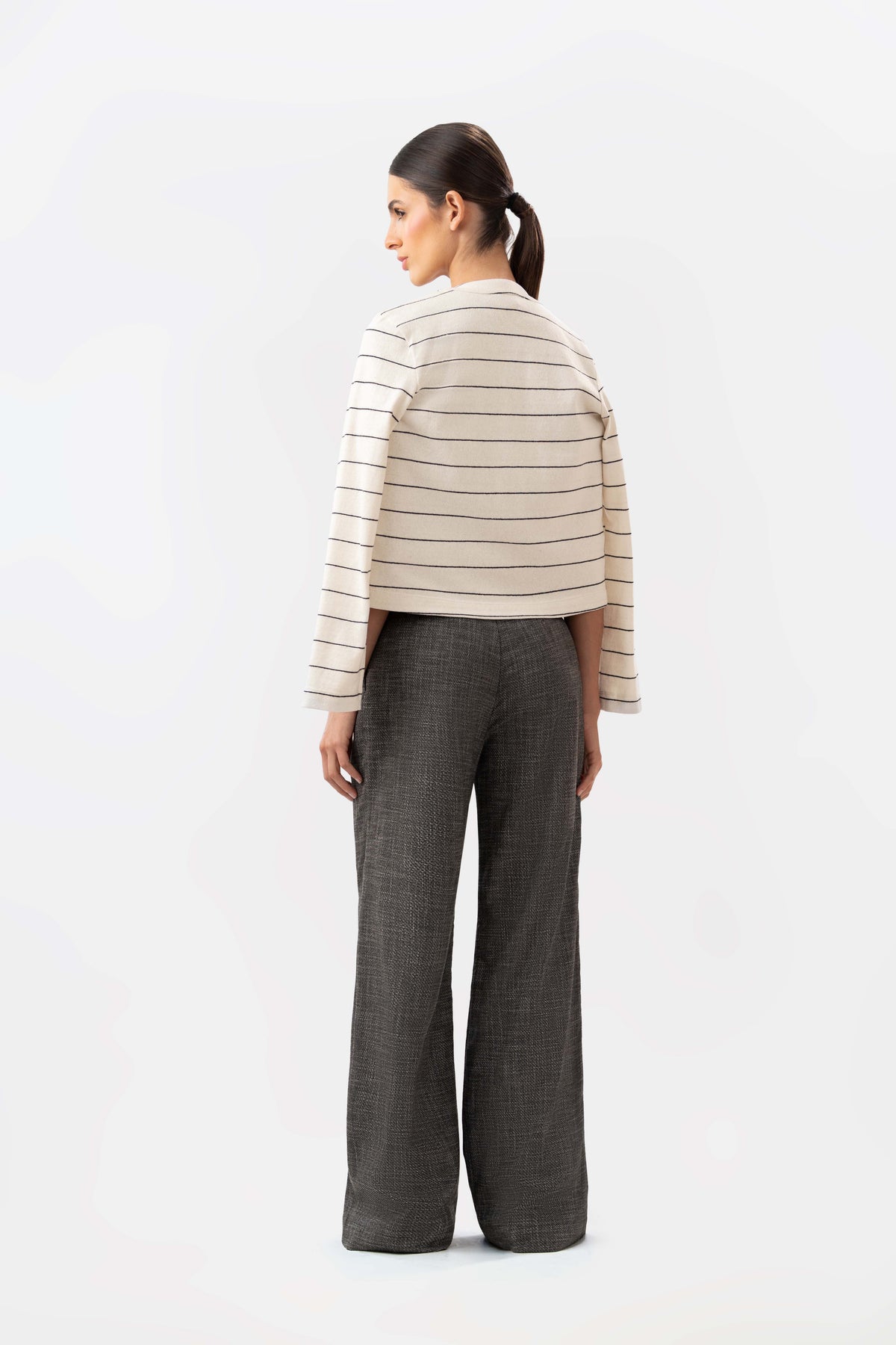 Olympe Ivory Black Jacket