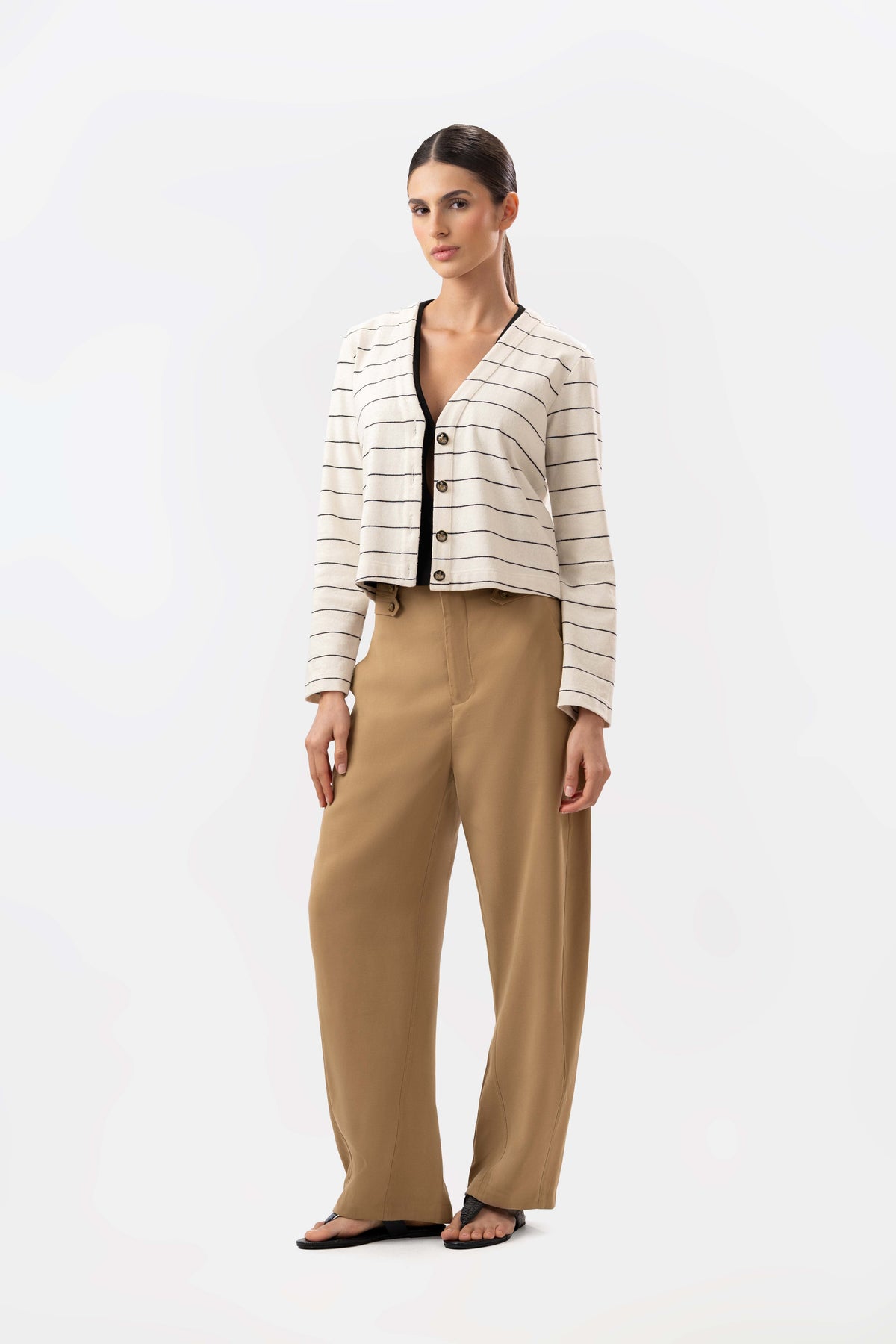 Capucine Khaki Pants