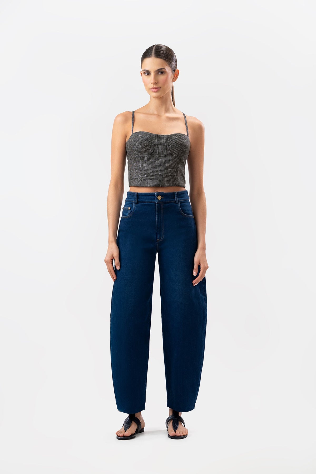 Lou Black Blouse