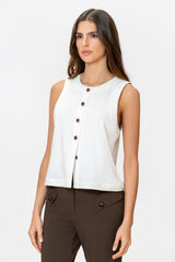 Ambar Ivory Blouse