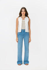 Ciane Ivory Vest