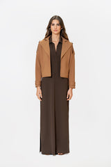 Lume Earthy Brown Dress