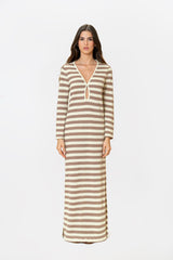 Brocatto Beige Dress