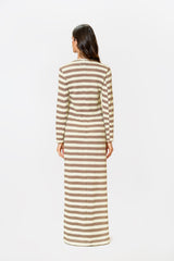 Brocatto Beige Dress