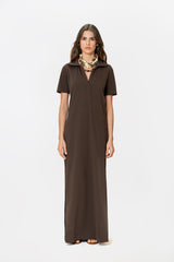 Lume Earthy Brown Dress