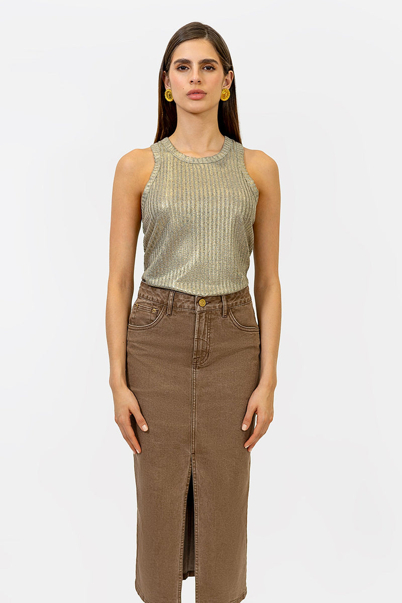 Annie Blouse Golden