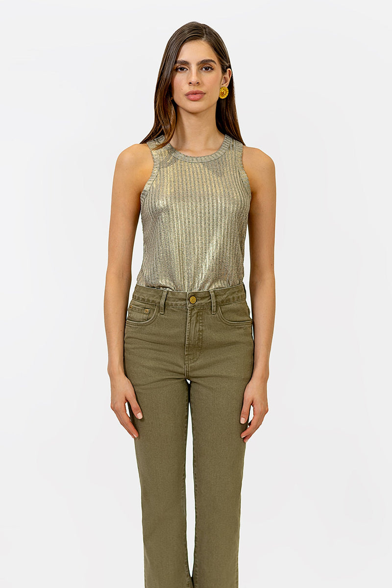 Annie Blouse Golden