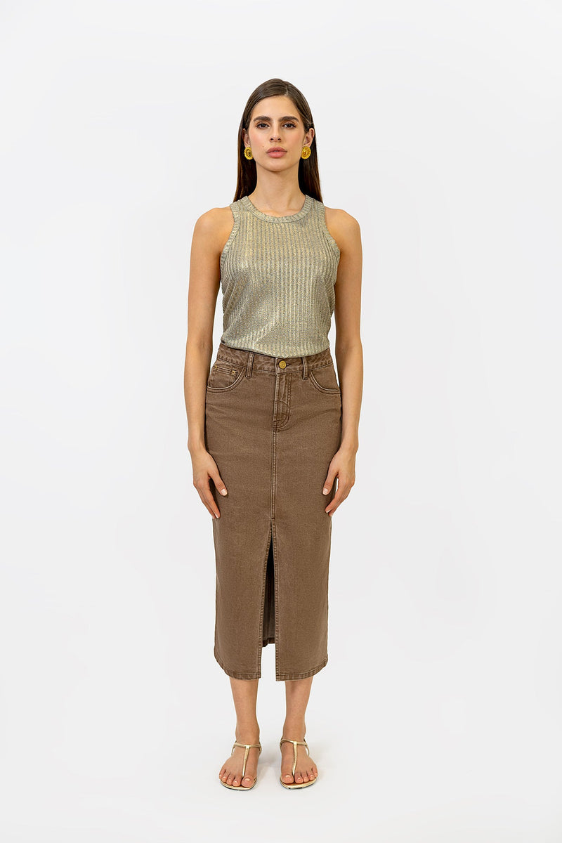 Annie Blouse Golden