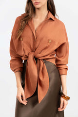 Cima Bronze Blouse